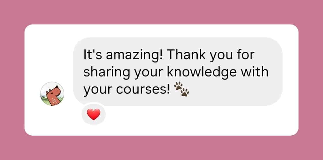 cotc-testimonial-4 Testimonial: It's amazing! Thank you for sharing your knowledge with your courses!